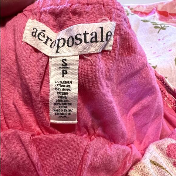 Aeropostale, Spaghetti Strap Floral Summer Dress, Lined, S - Picture 4 of 12